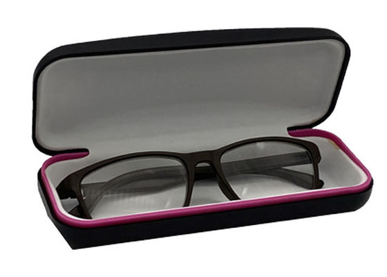Fashion Black Hard Plastic Eyeglass Case Custom Printing