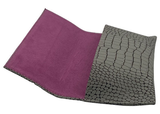 Crocodile Grain Magnetic Leather Sunglasses Pouch