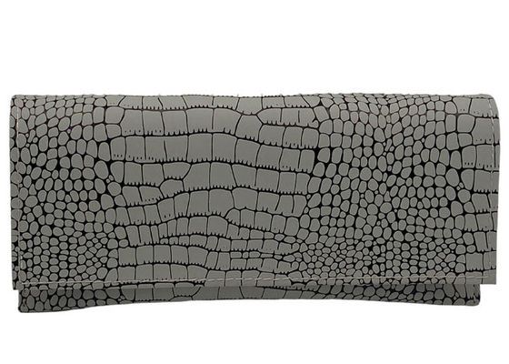Crocodile Grain Magnetic Leather Sunglasses Pouch